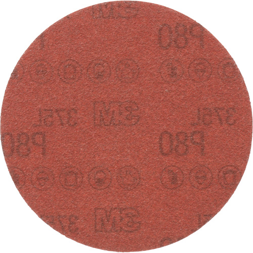 3M 375L Sanding Disc - 5", 5" Dia., P80 Grit, Aluminum Oxide Rock Safety Industrial Ltd