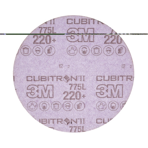 3M Hookit Film Disc, 6" Dia., 220+ Grit, Ceramic, C-Weight Rock Safety Industrial Ltd