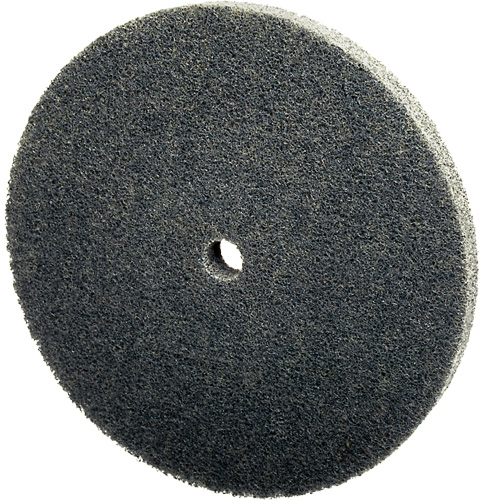 Scotch-Brite EXL Unitized Wheel, 3" x 1/4", 1/4" Arbor, Fine Grit, Silicon Carbide Rock Safety Industrial Ltd