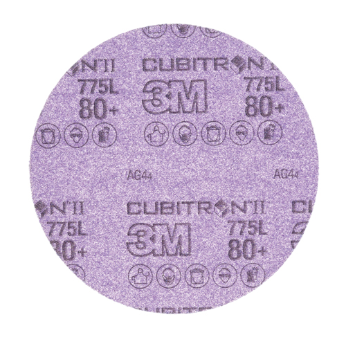 Cubitron II Stikit Film Disc Roll, 6" Dia., 80+ Grit, Ceramic Rock Safety Industrial Ltd