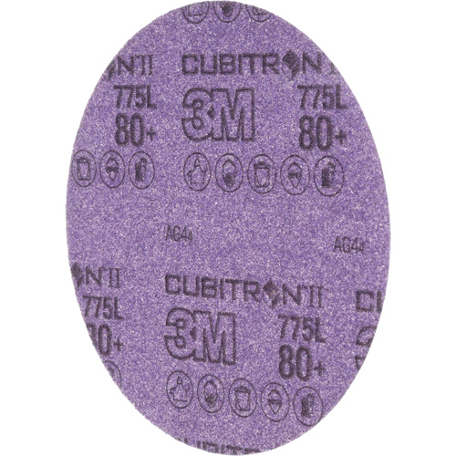 Cubitron II Stikit Film Disc Roll, 6" Dia., 80+ Grit, Ceramic Rock Safety Industrial Ltd