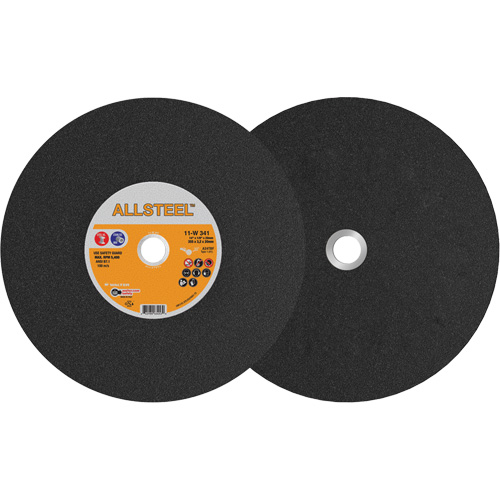 AllSteel Chopsaw Wheel, 14" x 1/8", 25/32" Arbor, Type 1, Aluminum Oxide, 5400 RPM Rock Safety Industrial Ltd