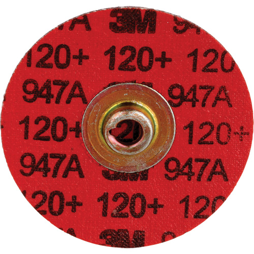 Cubitron II Roloc Durable Edge Disc, 2" Dia., 120+ Grit, Ceramic Rock Safety Industrial Ltd