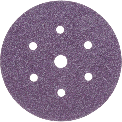 Cubitron II Hookit Clean Sanding Abrasive Disc, 6" Dia., 40+ Grit, Ceramic, C-Weight Rock Safety Industrial Ltd