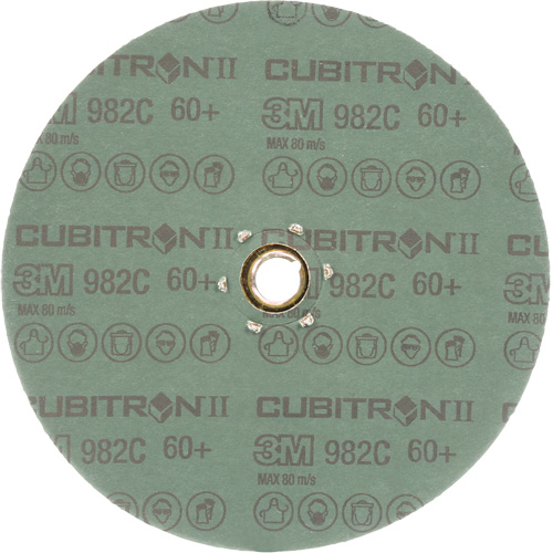 Disque en fibre 982C Cubitron II, C&eacute;ramique, 60+, 7" Dia Rock Safety Industrial Ltd