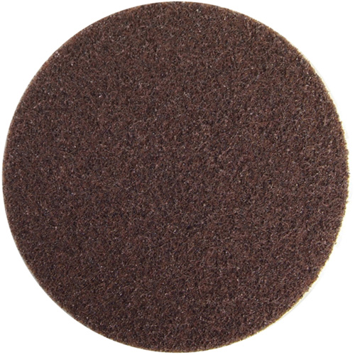 Disque non tiss&eacute; autoagrippant, 2" dia., Grain Cors&eacute;, Oxyde d'aluminium Rock Safety Industrial Ltd