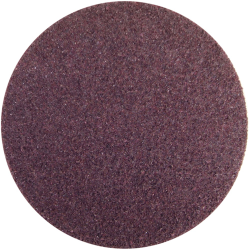 Disque non tiss&eacute; autoagrippant, 2" dia., Grain Moyen, Oxyde d'aluminium Rock Safety Industrial Ltd