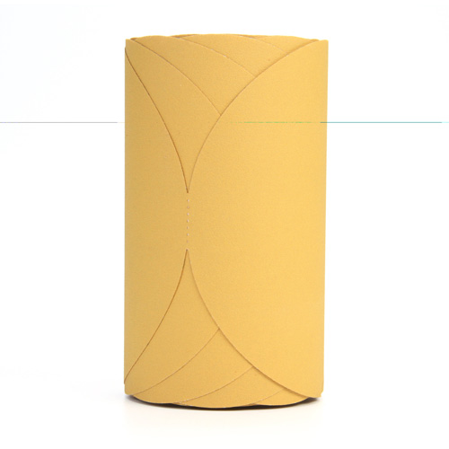 Rouleau de disques en pellicule dor&eacute; 255L Stikit, 6" dia., Grain P180, Oxyde d'aluminium Rock Safety Industrial Ltd