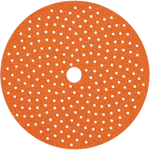 Blaze&reg; Multi-Air Cyclonic Hook & Loop Disc, 6" Dia., 40 Grit, Ceramic Alumina, D-Weight Rock Safety Industrial Ltd