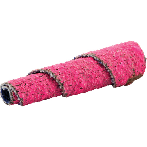 Rouleaux de cartouches en spirale pleine conique R928, 80 Grain, 3/8" dia., C&eacute;ramique d'alumine, 1-1/2" lo, 1/8" Dimension de l'arbre Rock Safety Industrial Ltd