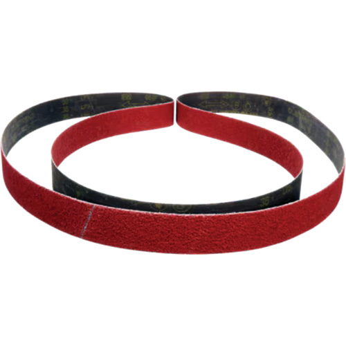 Courroie abrasive Cubitron II 984F, 2" la x 15-5/8" lo, C&eacute;ramique, Grain 36+ Rock Safety Industrial Ltd