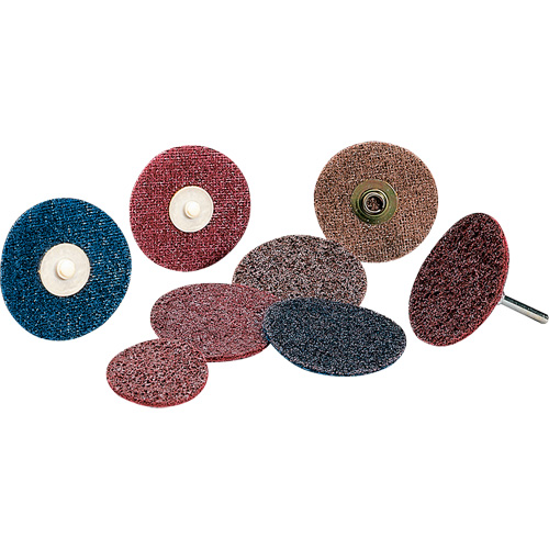 Standard Abrasives Quick Change TS Surface Conditioning RC Disc 840135, 1" Dia., Medium Grit, Aluminum Oxide Rock Safety Industrial Ltd