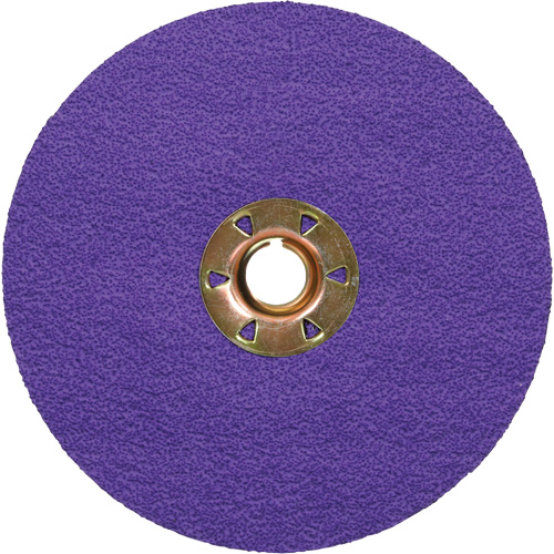 Disque en fibre Cubitron 3, C&eacute;ramique, 60+, 4-1/2" Dia Rock Safety Industrial Ltd
