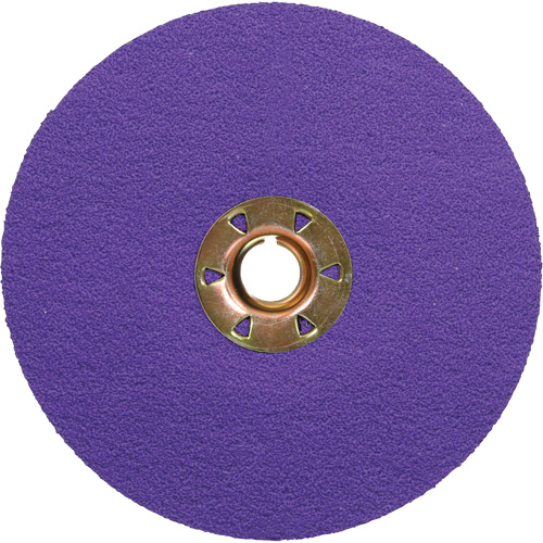 Disque en fibre &agrave; changement rapide Cubitron 3, C&eacute;ramique, 80+, 5" Dia Rock Safety Industrial Ltd