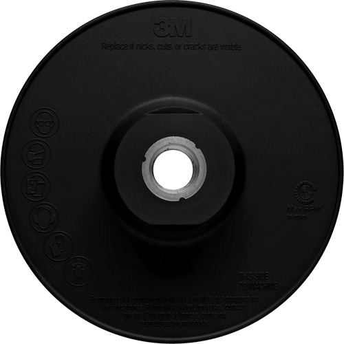 Ribbed Back-Up Pad, 4" Rock Safety Industrial Ltd
