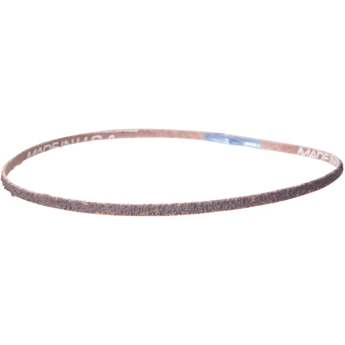 Metalite&reg; Cloth File Sanding Belt, 1/4" W x 24" L, Aluminum Oxide, 60 Grit Rock Safety Industrial Ltd