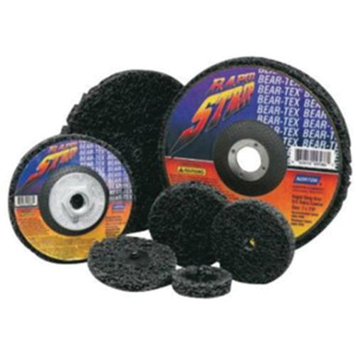 Bear-Tex&reg; Rapid Strip Non-Woven Quick-Change Disc, 2" Dia., Extra Coarse Grit, Silicon Carbide Rock Safety Industrial Ltd