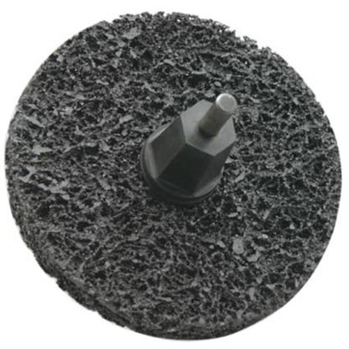 Bear-Tex&reg; Rapid Strip Non-Woven Quick-Change Disc, 3" Dia., Extra Coarse Grit, Silicon Carbide Rock Safety Industrial Ltd