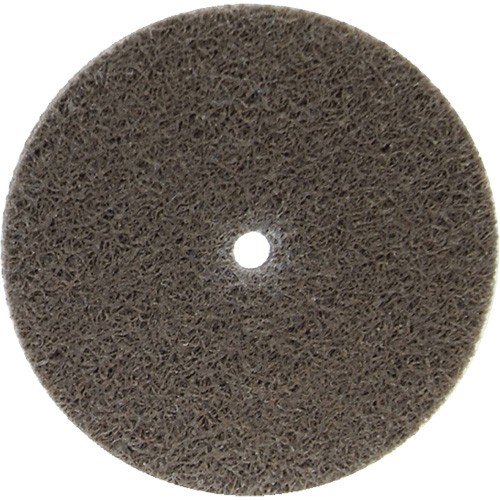 Bear-Tex&reg; Non-Woven Unified Wheel, 3" x 1/4", 1/4" Arbor, Coarse Grit, Aluminum Oxide Rock Safety Industrial Ltd