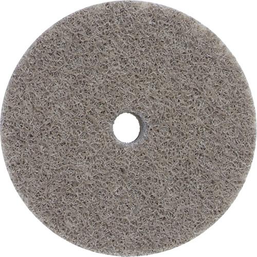 Bear-Tex&reg; Non-Woven Unified Wheel, 3" x 1/4", 3/8" Arbor, Fine Grit, Aluminum Oxide Rock Safety Industrial Ltd