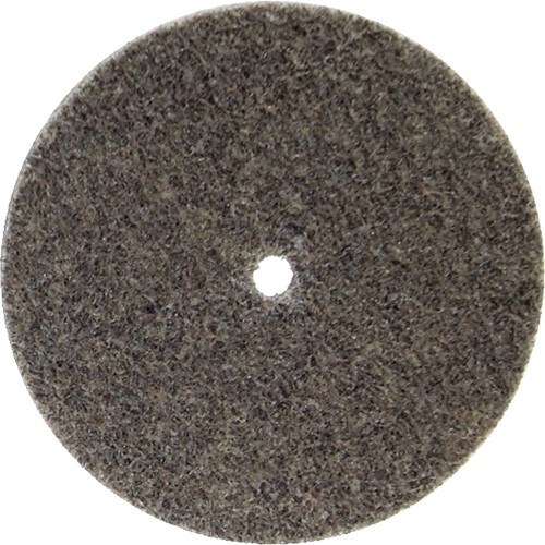 Bear-Tex&reg; Non-Woven Unified Wheel, 3" x 1/4", 3/8" Arbor, Medium Grit, Aluminum Oxide Rock Safety Industrial Ltd