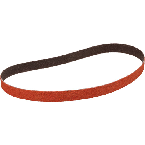 Courroie abrasive en tissu 777F, 3/4" la x 18" lo, Oxyde d'aluminium/C&eacute;ramique/C&eacute;ramique d'alumine/Carbure de silicium/Alumine de zirconium/Zirconium, Grain 60 Rock Safety Industrial Ltd