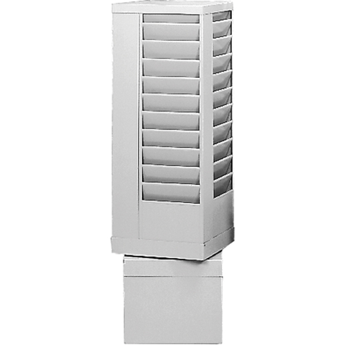 Pr&eacute;sentoirs, Rotatif, 44 fentes, Acier, 14-1/8" la x 14-1/8" p x 48-1/2" h Rock Safety Industrial Ltd