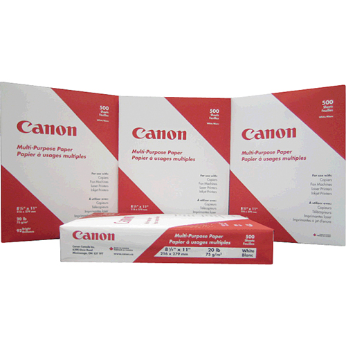 Multi Purpose Copy Paper, 8-1/2" x 11", 20 lbs., White Rock Safety Industrial Ltd