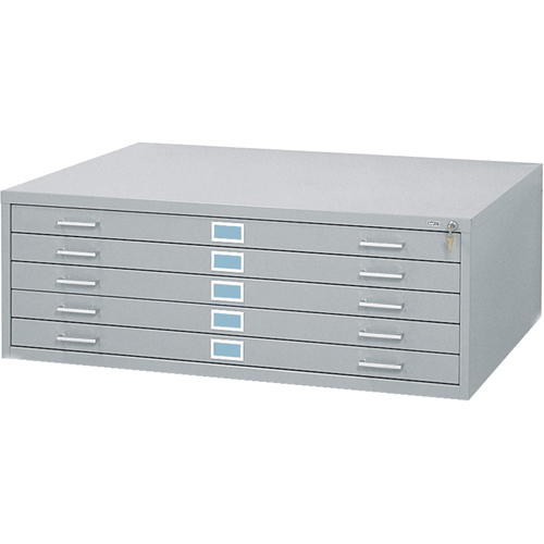 Classeurs en acier pour plans, 5 Tiroirs, 46-3/8" la x 35-3/8" p x 16-1/2" h Rock Safety Industrial Ltd