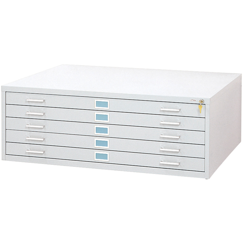 Classeurs En Acier Pour Plans-5 Tiroirs, 5 Tiroirs, 53-3/8" la x 41-3/8" p x 16-1/2" h Rock Safety Industrial Ltd