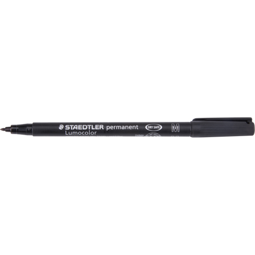 Lumocolor&reg; Permanent Marker, Medium, Black Rock Safety Industrial Ltd