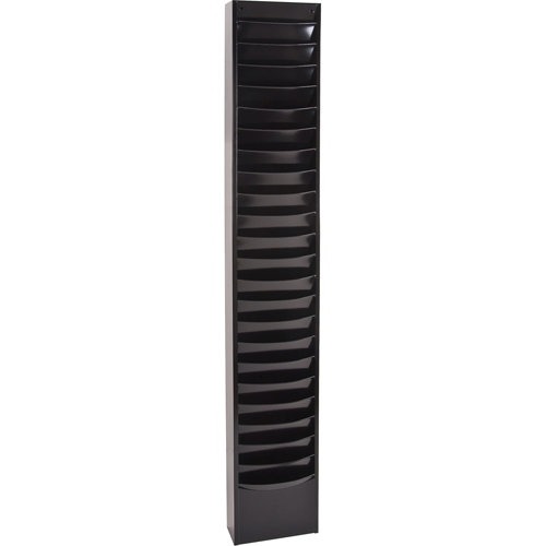 Pr&eacute;sentoirs, Stationnaire, 23 fentes, Acier, 9-3/4" la x 4-1/8" p x 65-1/2" h Rock Safety Industrial Ltd