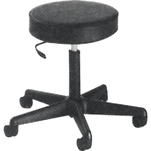 Tabouret de travail de s&eacute;rie 900, Mobile, Ajustable, , Vinyle Si&egrave;ge, Noir Rock Safety Industrial Ltd
