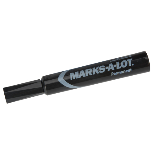 Marqueurs permanents Marks-a-Lot, Ciseau, Noir Rock Safety Industrial Ltd