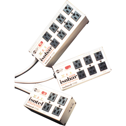Limiteurs de surtension Isobar, 4 Prises, 3330 J, 1440 W, Cordon 6' Rock Safety Industrial Ltd