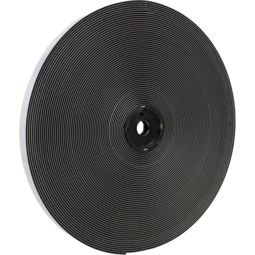 Dual Lock Reclosable Fastener, Self-Mating, 50 yds x 1", Adhesive, Black Rock Safety Industrial Ltd