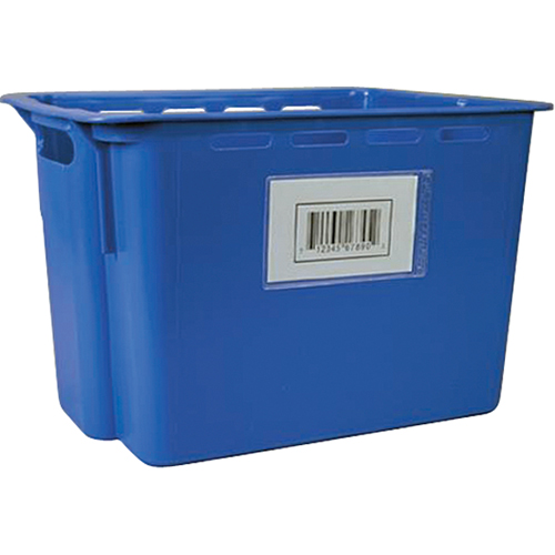 Porte-&eacute;tiquettes Bin Buddy, Autocollant, 2" lo x 4" la Rock Safety Industrial Ltd