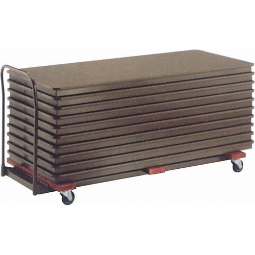 Chariots de table empilables plats, 74" la x 31,25" p x 36,25" h Rock Safety Industrial Ltd
