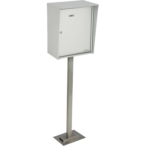 Boîtes de collection, Fixation Socle, 21" x 12-7/8", Aluminium Rock Safety Industrial Ltd