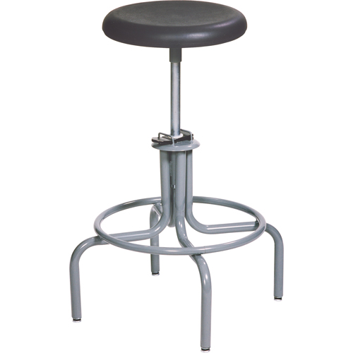 Tabouret de s&eacute;rie 600, Stationnaire, Ajustable, , Polyur&eacute;thane Si&egrave;ge, Noir Rock Safety Industrial Ltd