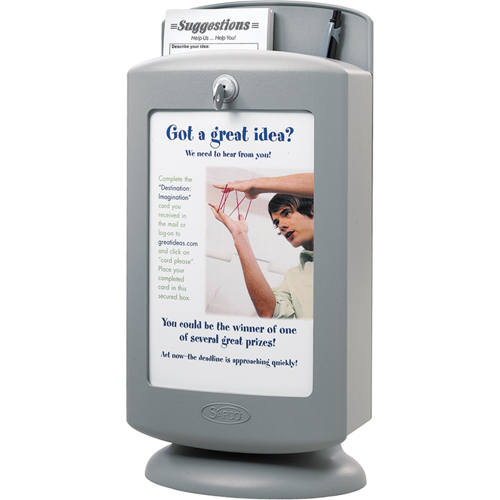 BOITE A SUGGESTION 5"X4"X14" Rock Safety Industrial Ltd