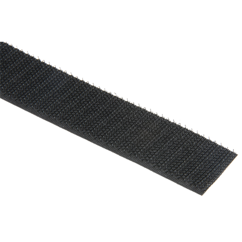 Fastener Strip, Hook, 50 yds x 1", Sew-On, Black Rock Safety Industrial Ltd