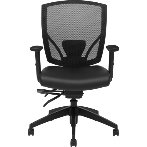 Chaises &agrave; bras Multi-Tilter, Vinyle, Noir, Capacit&eacute; 300 lb Rock Safety Industrial Ltd