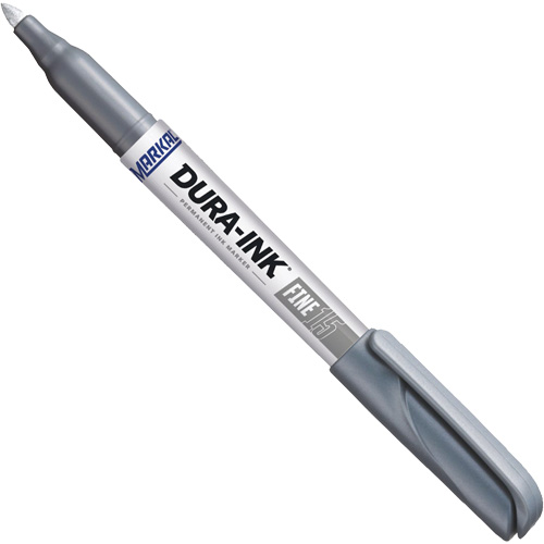 Marqueur permanent Dura-Ink no 15, Argent, Pointe Fin Rock Safety Industrial Ltd