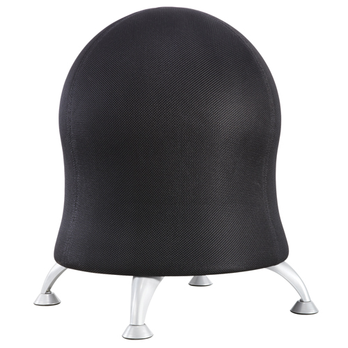 Zenergy Ball Chair, Fabric, Black, 250 lbs. Capacity Rock Safety Industrial Ltd