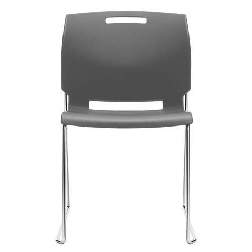 Chair, Plastic, 32-1/2" High, 300 lbs. Capacity, Grey Rock Safety Industrial Ltd