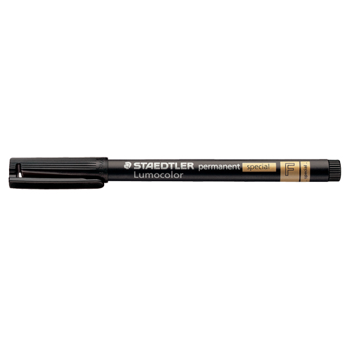 Lumocolor&reg; Permanent Marker, Fine, Black Rock Safety Industrial Ltd
