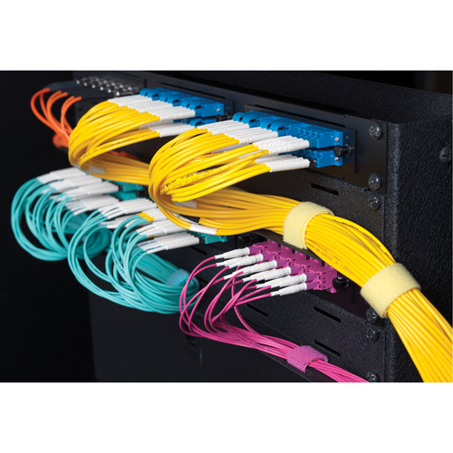 Ruban pour gestion des c&acirc;bles One-Wrap, Boucle et crochet, 25 vg x 5/8", Auto-aggripant, Aqua Rock Safety Industrial Ltd