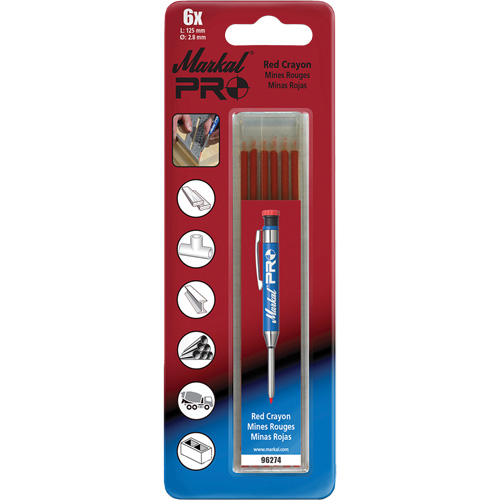 Refill for Markal&reg; PRO Mechanical Holder Rock Safety Industrial Ltd