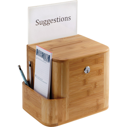 Bamboo Suggestion Box Rock Safety Industrial Ltd
